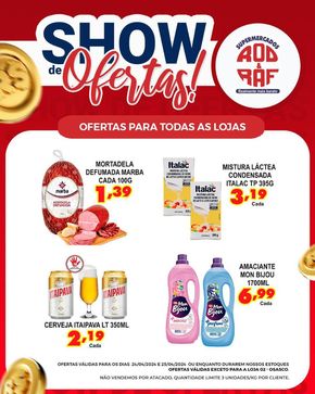 Promoções de Supermercados em Taboão da Serra | Ofertas Supermercados Rod e Raf de Supermercados Rod e Raf | 24/04/2024 - 25/04/2024