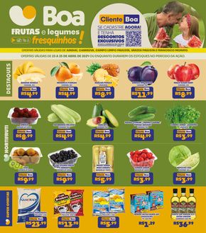 Catálogo Boa Supermercados em Cabreúva | Ofertas Boa Supermercados | 24/04/2024 - 25/04/2024