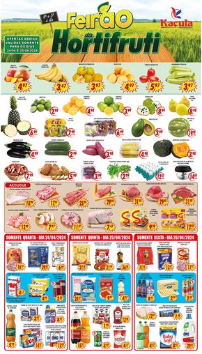 Catálogo Kaçula Supermercados em Embu das Artes | Ofertas Kaçula Supermercados | 24/04/2024 - 26/04/2024