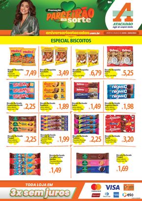 Promoções de Supermercados em Várzea Grande | Atacadão - Biscoitos de Atacadão | 24/04/2024 - 28/04/2024