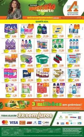 Promoções de Supermercados em Pinhais | Atacadão - Quarta Azul de Atacadão | 24/04/2024 - 24/04/2024