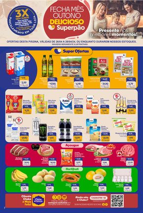 Promoções de Supermercados em Guarapuava | FECHA MÊS OUTONO DELICIOSO  de Superpão | 26/04/2024 - 02/05/2024