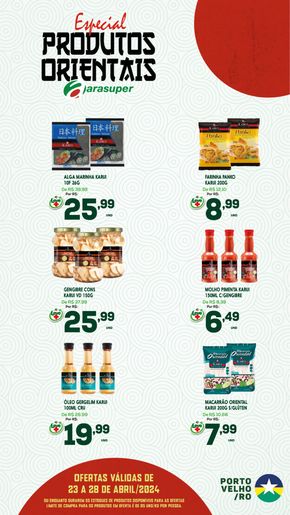 Catálogo Araújo Supermercados | PRODUTOS ORIENTAIS PVH | 25/04/2024 - 28/04/2024