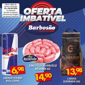 Promoções de Supermercados em Patrocínio | Ofertas Barbosão Extra Supermercados de Barbosão Extra Supermercados | 25/04/2024 - 29/04/2024