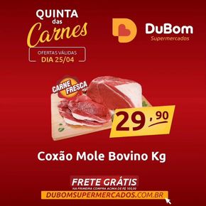 Promoções de Supermercados em Balneário Camboriú | Quinta das Carnes de Dubom Supermercados | 25/04/2024 - 25/04/2024