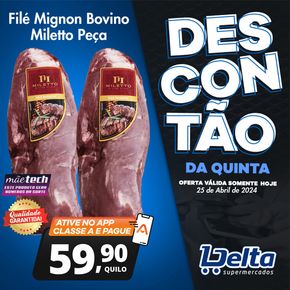 Catálogo Delta Supermercados em Araras | Ofertas Delta Supermercados | 25/04/2024 - 25/04/2024