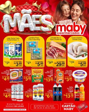 Promoções de Supermercados em Alvorada | Mães Maby Supermercados de Maby Supermercados | 25/04/2024 - 29/04/2024