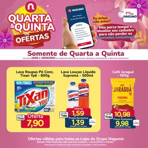 Promoções de Supermercados em Itaquaquecetuba | Oferta Nagumo de Nagumo | 25/04/2024 - 25/04/2024