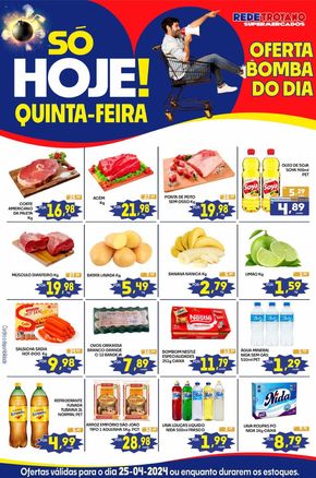 Catálogo Rede Troyano de Supermercados em Dracena | BOMBA DO DIA TROYANO!!! | 25/04/2024 - 25/04/2024