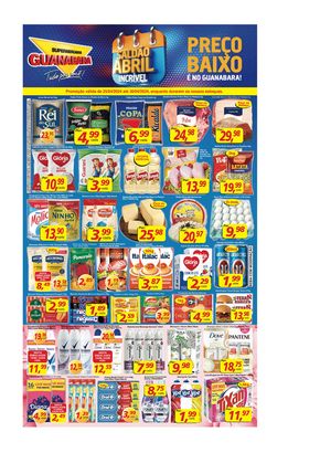 Catálogo Supermercados Guanabara | Oferta Supermercados Guanabara | 25/04/2024 - 30/04/2024