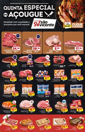 Promoções de Supermercados em Sumaré | Oferta Supermercados São Vicente de Supermercados São Vicente | 25/04/2024 - 25/04/2024