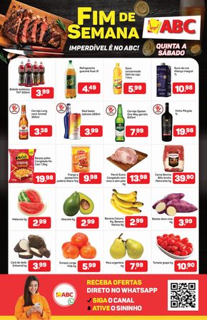 Catálogo Supermercados ABC em Divinópolis | Ofertas de FDS Varejo - Divinópolis | 25/04/2024 - 27/04/2024