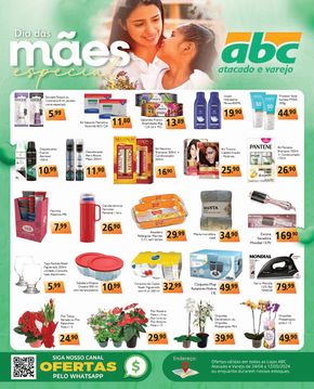 Catálogo Supermercados ABC em Alfenas | Dia Das Mães | 25/04/2024 - 12/05/2024