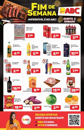 Promoções de Supermercados em Uberlândia | Ofertas de FDS Varejo - Triângulo de Supermercados ABC | 25/04/2024 - 27/04/2024