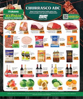 Catálogo Supermercados ABC em Iturama | Oferta de FDS Atacados - Iturama | 25/04/2024 - 27/04/2024