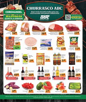 Catálogo Supermercados ABC |  Oferta de FDS Atacados - Coromandel | 25/04/2024 - 27/04/2024