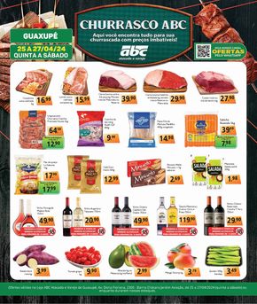 Catálogo Supermercados ABC |  Oferta de FDS Atacados - Guaxupé | 25/04/2024 - 27/04/2024