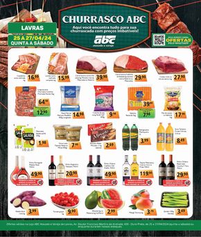 Promoções de Supermercados em Perdões |  Oferta de FDS Atacados - Lavras de Supermercados ABC | 25/04/2024 - 27/04/2024
