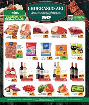 Catálogo Supermercados ABC | Oferta de FDS Atacados - Itaúna | 25/04/2024 - 27/04/2024