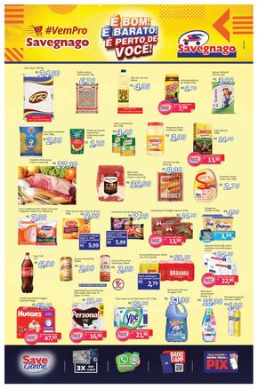 Catálogo Supermercado Savegnago em Americana | Ofertas Supermercados Savegnago | 25/04/2024 - 28/04/2024