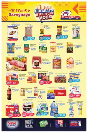 Catálogo Supermercado Savegnago em Araras | Ofertas Supermercados Savegnago | 25/04/2024 - 28/04/2024