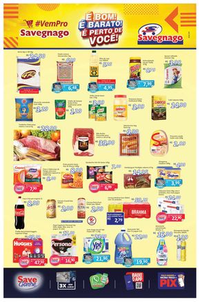 Promoções de Supermercados em Batatais | Ofertas Supermercados Savegnago de Supermercado Savegnago | 25/04/2024 - 28/04/2024