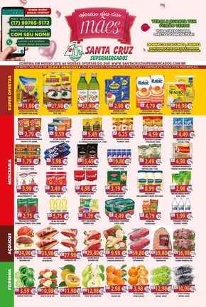 Catálogo Santa Cruz Supermercados em Votuporanga | Ofertas Santa Cruz Supermercados | 25/04/2024 - 08/05/2024