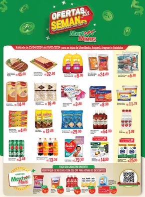 Promoções de Supermercados em Itumbiara | Oferta da Semana de Mart Minas | 25/04/2024 - 01/05/2024