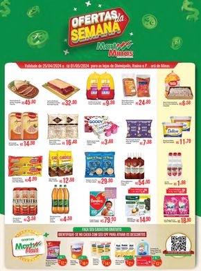 Promoções de Supermercados em Carmo do Cajuru | Oferta da Semana de Mart Minas | 25/04/2024 - 01/05/2024