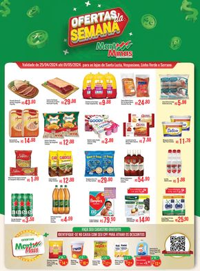 Promoções de Supermercados em Louveira | Oferta da Semana de Mart Minas | 25/04/2024 - 01/05/2024