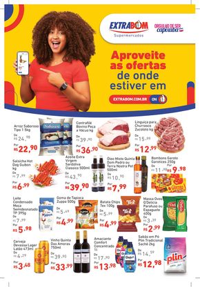 Promoções de Supermercados em Colatina | Ofertas da semana Extrabom Supermercados de Extrabom Supermercados | 25/04/2024 - 08/05/2024