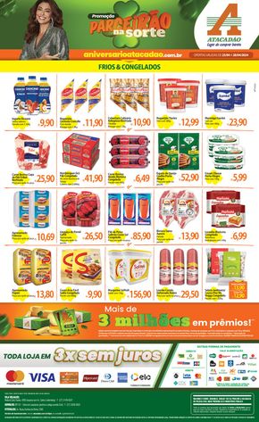 Promoções de Supermercados em Viana | Atacadão - Frios e Congelados de Atacadão | 25/04/2024 - 28/04/2024
