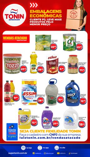 Promoções de Supermercados em Guaxupé | Vendas Atacado Negocie Com A Gente  de Tonin Superatacado | 29/04/2024 - 03/05/2024