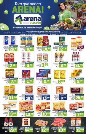 Promoções de Supermercados em Nova Odessa | Jornal ofertas de Arena Atacado | 26/04/2024 - 28/04/2024
