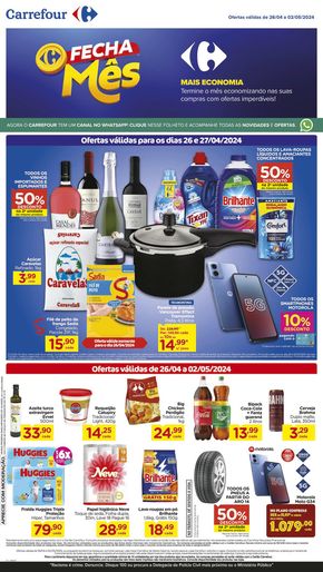 Promoções de Supermercados em Bombinhas | ABRIL IMBATÍVEL de Carrefour | 26/04/2024 - 02/05/2024