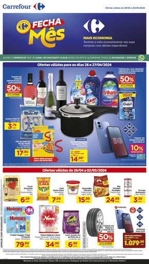Promoções de Supermercados em João Pessoa | ABRIL IMBATÍVEL de Carrefour | 26/04/2024 - 02/05/2024