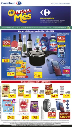Promoções de Supermercados em Jaboatão dos Guararapes | ABRIL IMBATÍVEL de Carrefour | 26/04/2024 - 02/05/2024