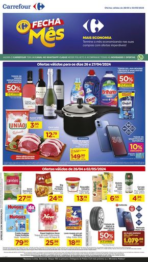 Promoções de Supermercados em Belford Roxo | ABRIL IMBATÍVEL de Carrefour | 26/04/2024 - 02/05/2024