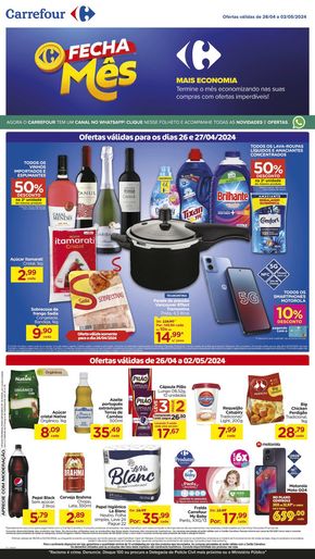 Promoções de Supermercados em Manaus | ABRIL IMBATÍVEL de Carrefour | 26/04/2024 - 02/05/2024
