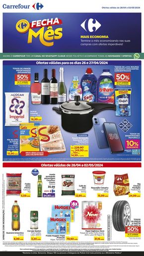 Promoções de Supermercados em Anápolis | ABRIL IMBATÍVEL de Carrefour | 26/04/2024 - 02/05/2024