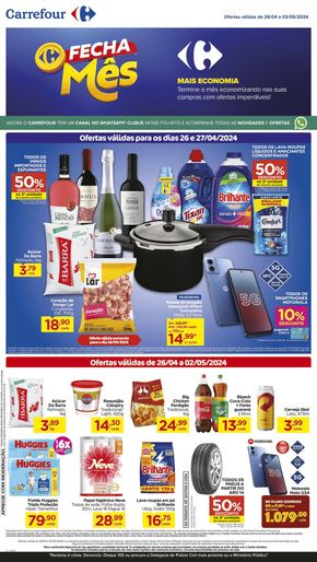 Catálogo Carrefour em Santa Maria | ABRIL IMBATÍVEL | 26/04/2024 - 02/05/2024