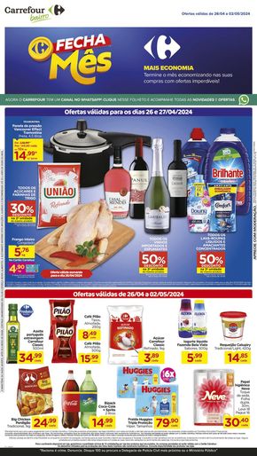 Promoções de Supermercados em Tremembé | ABRIL IMBATÍVEL de Carrefour Bairro | 26/04/2024 - 02/05/2024