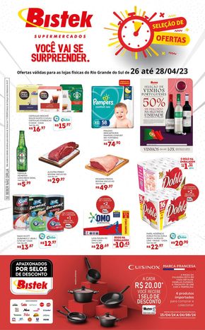 Catálogo Bistek Supermercados em Itajaí | Ofertas Bistek Supermercados | 26/04/2024 - 28/04/2024