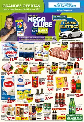 Catálogo Confiança Supermercados em Sorocaba | Ofertas Confiança Supermercados | 26/04/2024 - 29/04/2024