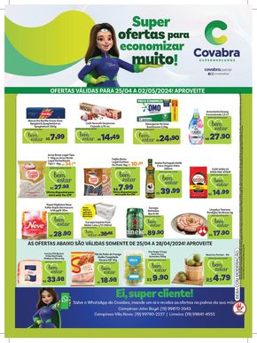Catálogo Covabra Supermercados em Campinas | Encarte Covabra Supermercados | 26/04/2024 - 10/05/2024