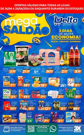 Catálogo Delta Supermercados em Piracicaba | Ofertas Delta Supermercados | 26/04/2024 - 28/04/2024