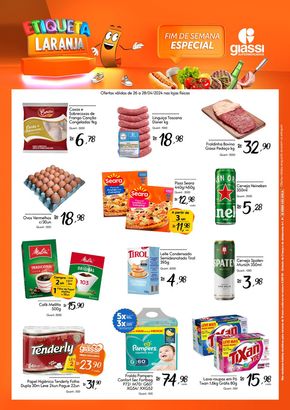 Promoções de Supermercados em Capivari de Baixo | Fim De Semana Giassi  de Giassi Supermercados | 26/04/2024 - 28/04/2024