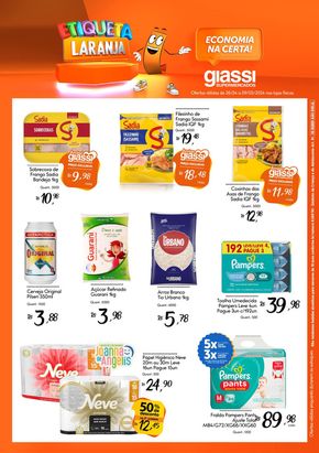 Promoções de Supermercados em Guaramirim | Economia Na Certa Giassi de Giassi Supermercados | 26/04/2024 - 09/05/2024
