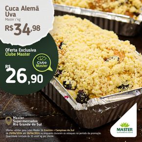 Catálogo Master Supermercados em São Paulo | Ofertas Master Supermercados | 26/04/2024 - 28/04/2024