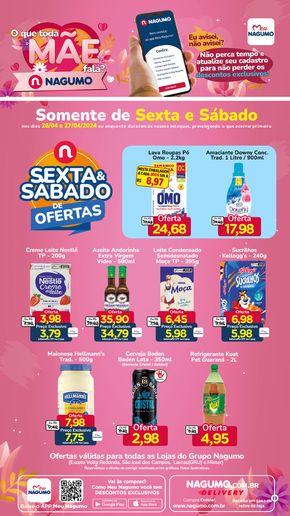 Promoções de Supermercados em Poá | Super Terça de Nagumo | 26/04/2024 - 27/04/2024